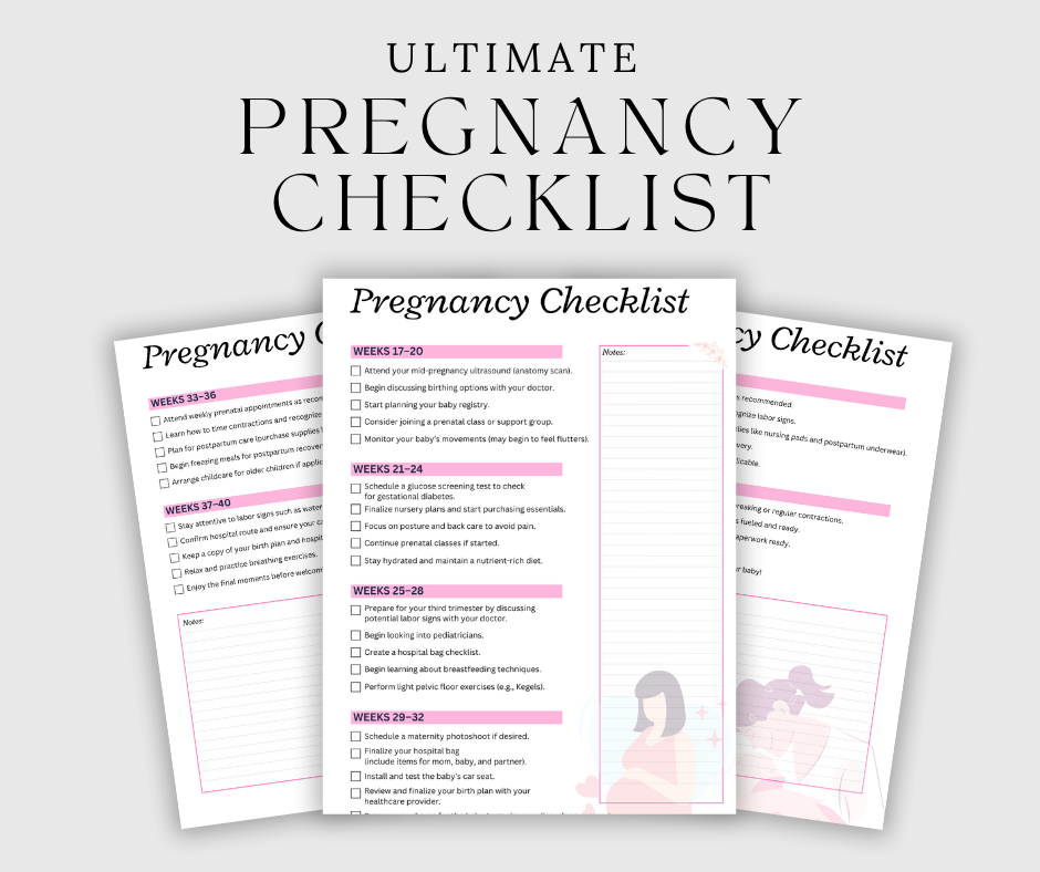 Pregnancy Checklist - Momypage